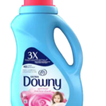 A bottle of downy fabric softener